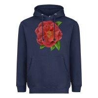 Navy Cinco De Mayo Rose Heavyweight Hoodie - LillyAllenDesigns
