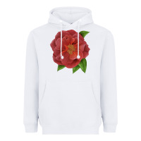 White Cinco De Mayo Rose Heavyweight Hoodie - LillyAllenDesigns