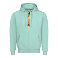 Seafoam fall Zipper Hoodie - BundleAndBundleShop