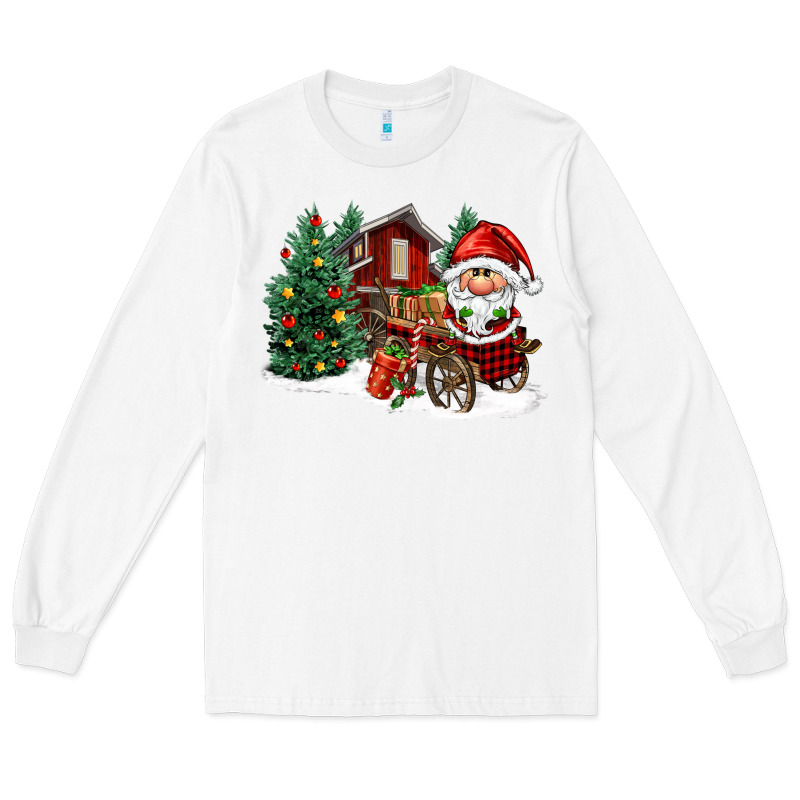 Christmas Gnomes Barnyard Long Sleeve Tee by FaDigitalArtStudio | Teevron