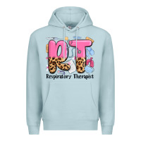Blue Mist respiratory therapist Premium Hoodie - MaliasSmallBusiness