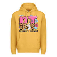 Mustard respiratory therapist Premium Hoodie - MaliasSmallBusiness