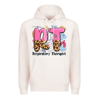 Pale Pink respiratory therapist Premium Hoodie - MaliasSmallBusiness