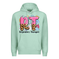 Seafoam respiratory therapist Premium Hoodie - MaliasSmallBusiness