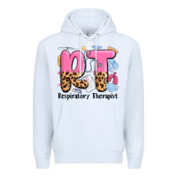 White respiratory therapist Premium Hoodie - MaliasSmallBusiness