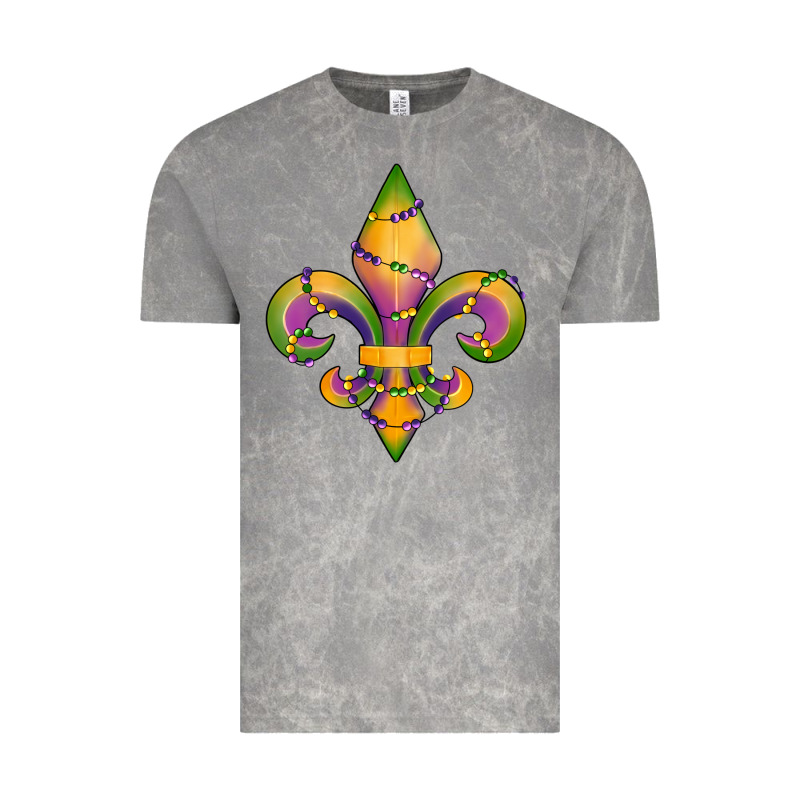 Mardi Gras Fleur De Lis Vintage Tee by RanaPortraitStore | Teevron