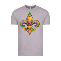 Vintage Zinc mardi gras fleur de lis Vintage Tee - RanaPortraitStore