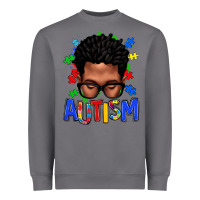 Storm autism afro man Heavyweight Sweatshirt - texasbilliewilder