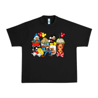 Black cartoon characters coffee cups Urban Heavy Tee - Zillion Design Studio