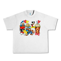 Lunar Rock cartoon characters coffee cups Urban Heavy Tee - Zillion Design Studio