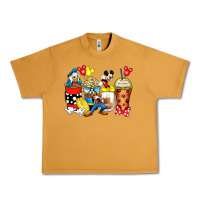 Peanut Butter cartoon characters coffee cups Urban Heavy Tee - Zillion Design Studio