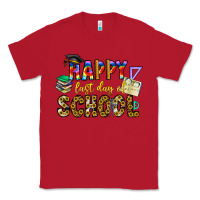 Red happy last day of school Classic Tee - CowhideDigitalArt