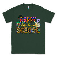Sports Green happy last day of school Classic Tee - CowhideDigitalArt