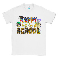 White happy last day of school Classic Tee - CowhideDigitalArt