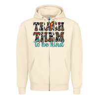 Sandshell teach them to be kind Zipper Hoodie - JahusDesignShop