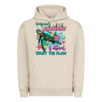 Pigment French Oak everyone's journey is different trust the flow Urban Hoodie - Artiststas