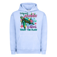 Pigment Grape Ice everyone's journey is different trust the flow Urban Hoodie - Artiststas