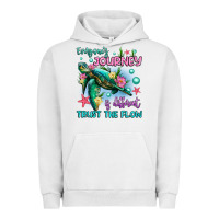 Pigment Lunar Rock everyone's journey is different trust the flow Urban Hoodie - Artiststas