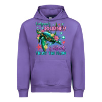 Tulip everyone's journey is different trust the flow Urban Hoodie - Artiststas