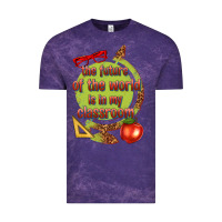 Cloud Purple the future of the world is in my classroom Vintage Tee - texasbilliewilder