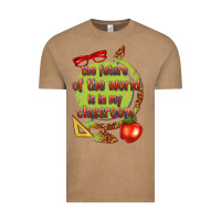 Vintage Coffee the future of the world is in my classroom Vintage Tee - texasbilliewilder