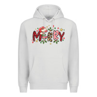 Dove Grey merry Premium Hoodie - MaliasSmallBusiness