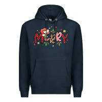 Navy merry Premium Hoodie - MaliasSmallBusiness
