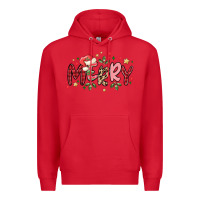 Red merry Premium Hoodie - MaliasSmallBusiness