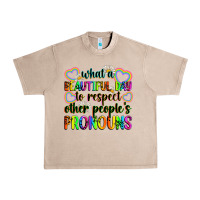 French Oak what a beautiful day to respect other people's pro Urban Heavy Tee - Zillion Design Studio