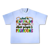 Grape Ice what a beautiful day to respect other people's pro Urban Heavy Tee - Zillion Design Studio