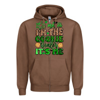 Chestnut it's me hi i'm the cookie dealer it's me girl scou Zipper Hoodie - Artiststas