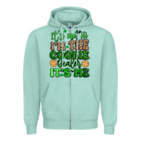Seafoam it's me hi i'm the cookie dealer it's me girl scou Zipper Hoodie - Artiststas