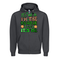 Smoke it's me hi i'm the cookie dealer it's me girl scou Zipper Hoodie - Artiststas