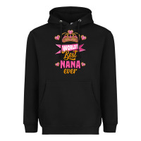 Black world's best nana ever Heavyweight Hoodie - Jasminsmagicworld