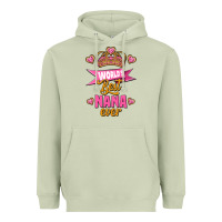 Matcha world's best nana ever Heavyweight Hoodie - Jasminsmagicworld
