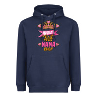 Navy world's best nana ever Heavyweight Hoodie - Jasminsmagicworld
