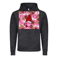 Vintage Arctic valentines day gnomes Vintage Hoodie - RanaPortraitStore