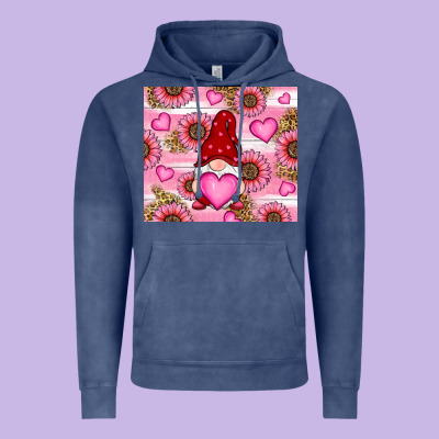 Valentines Day Gnomes Vintage Hoodie Designed By Ranaportraitstore