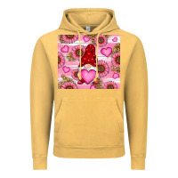 Vintage Mustard valentines day gnomes Vintage Hoodie - RanaPortraitStore