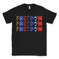 Black 4th of july freedom Classic Tee - HRA Design Shop
