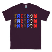Plum 4th of july freedom Classic Tee - HRA Design Shop
