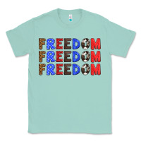 Seafoam 4th of july freedom Classic Tee - HRA Design Shop