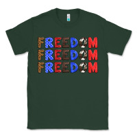 Sports Green 4th of july freedom Classic Tee - HRA Design Shop