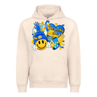 Sandshell retro disco ball the lucky few smile face Urban Hoodie - Artiststas