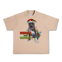 Burro merry and bright pitbull Urban Heavy Tee - RanaPortraitStore