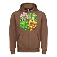 Chestnut lucky stay gold Zipper Hoodie - Artiststas