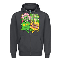 Smoke lucky stay gold Zipper Hoodie - Artiststas