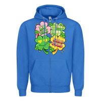 True Royal lucky stay gold Zipper Hoodie - Artiststas