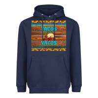 Navy tacos before vatos Heavyweight Hoodie - BarkalooDesign