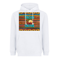 White tacos before vatos Heavyweight Hoodie - BarkalooDesign